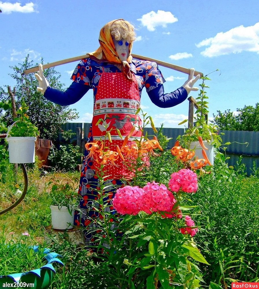 Чучело на дачу