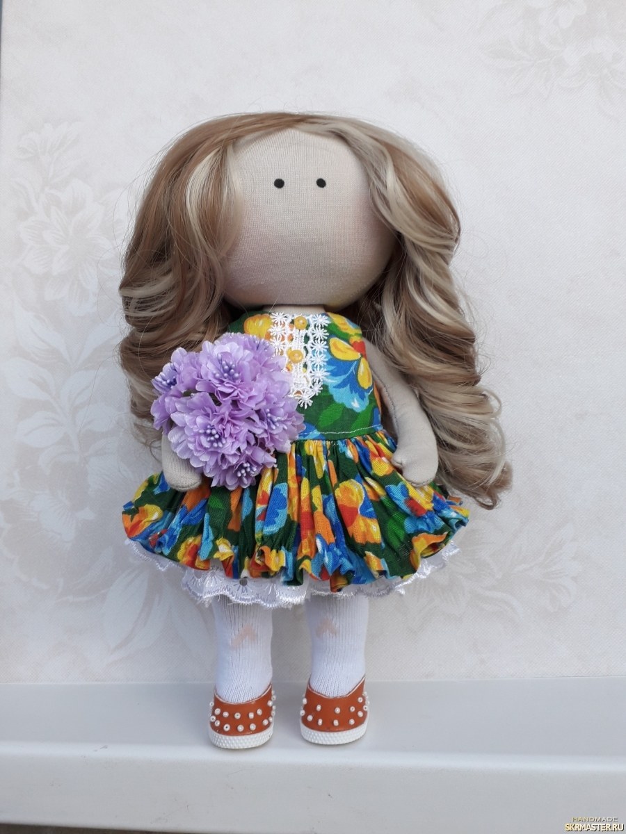Интерьерные куклы со съемной одеждой