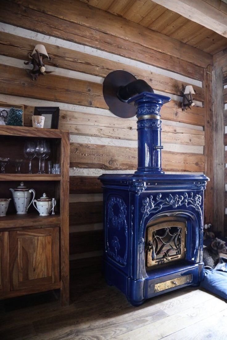 Печка в деревянном доме