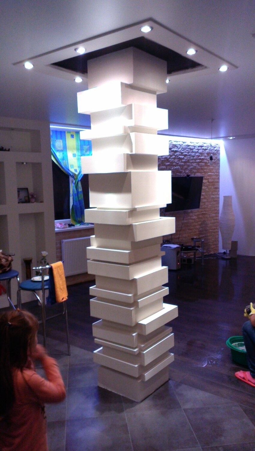 Отделка колонн