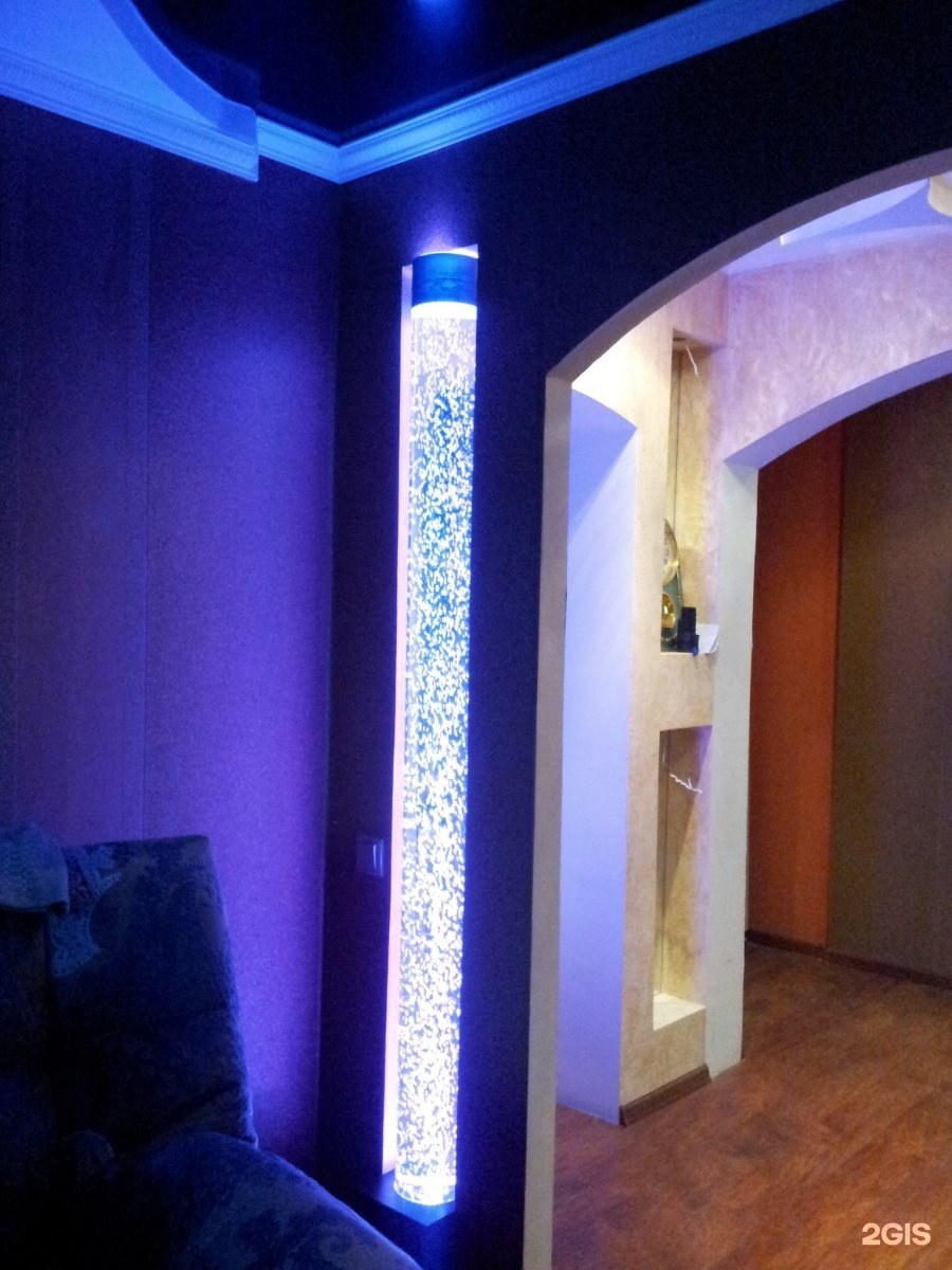 Пузырьковая панель с колоннами