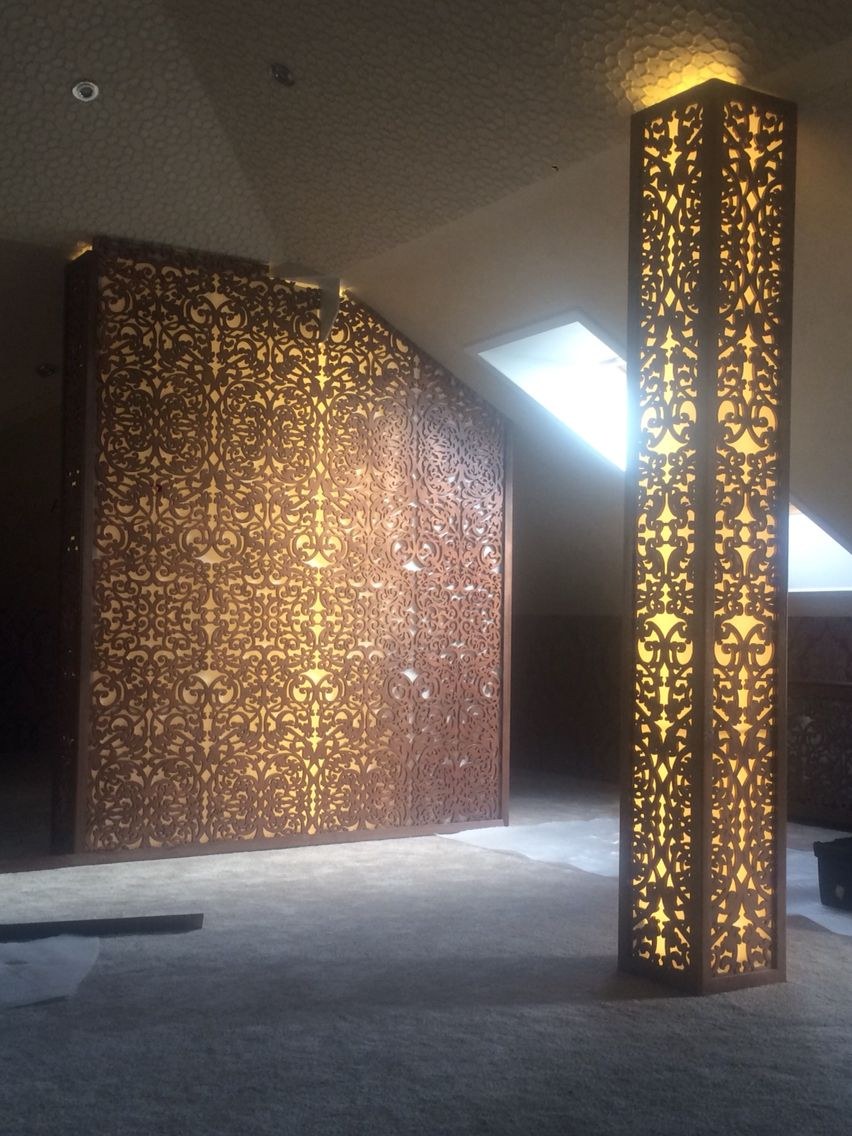 Отделка колонн