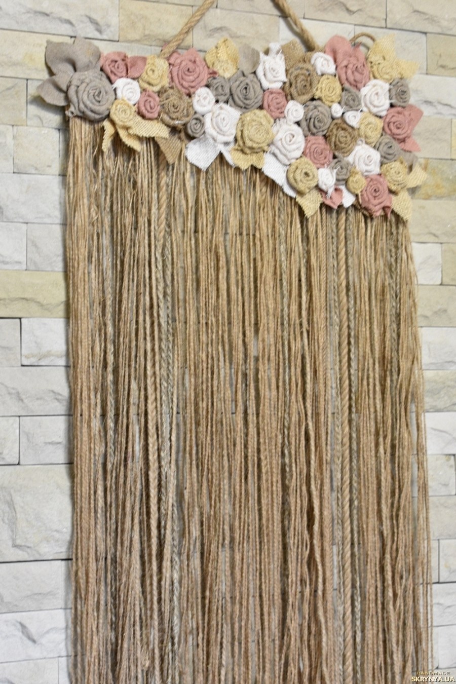 Декор из Мешковины в интерьере