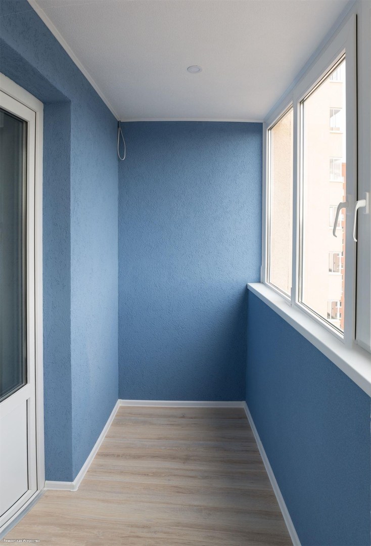 Отделка лоджии