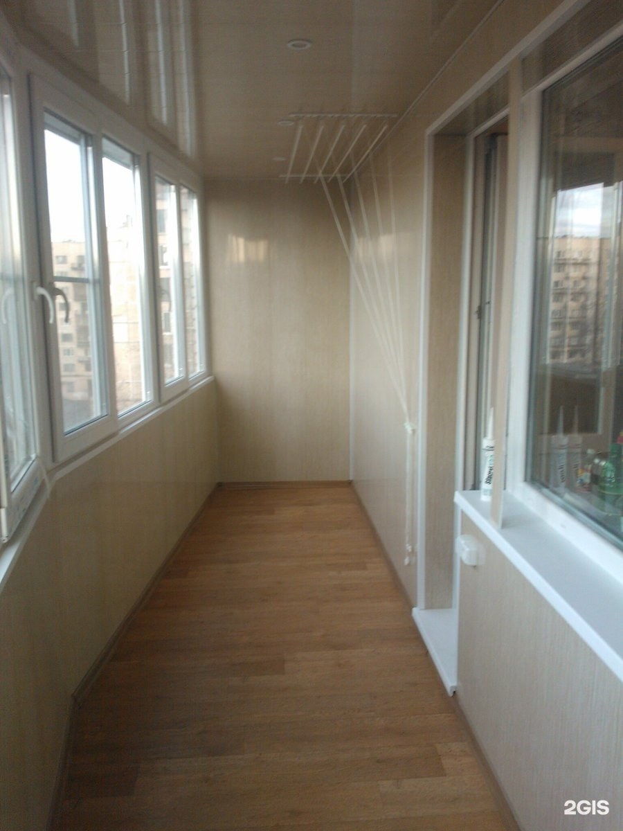 Отделка лоджии