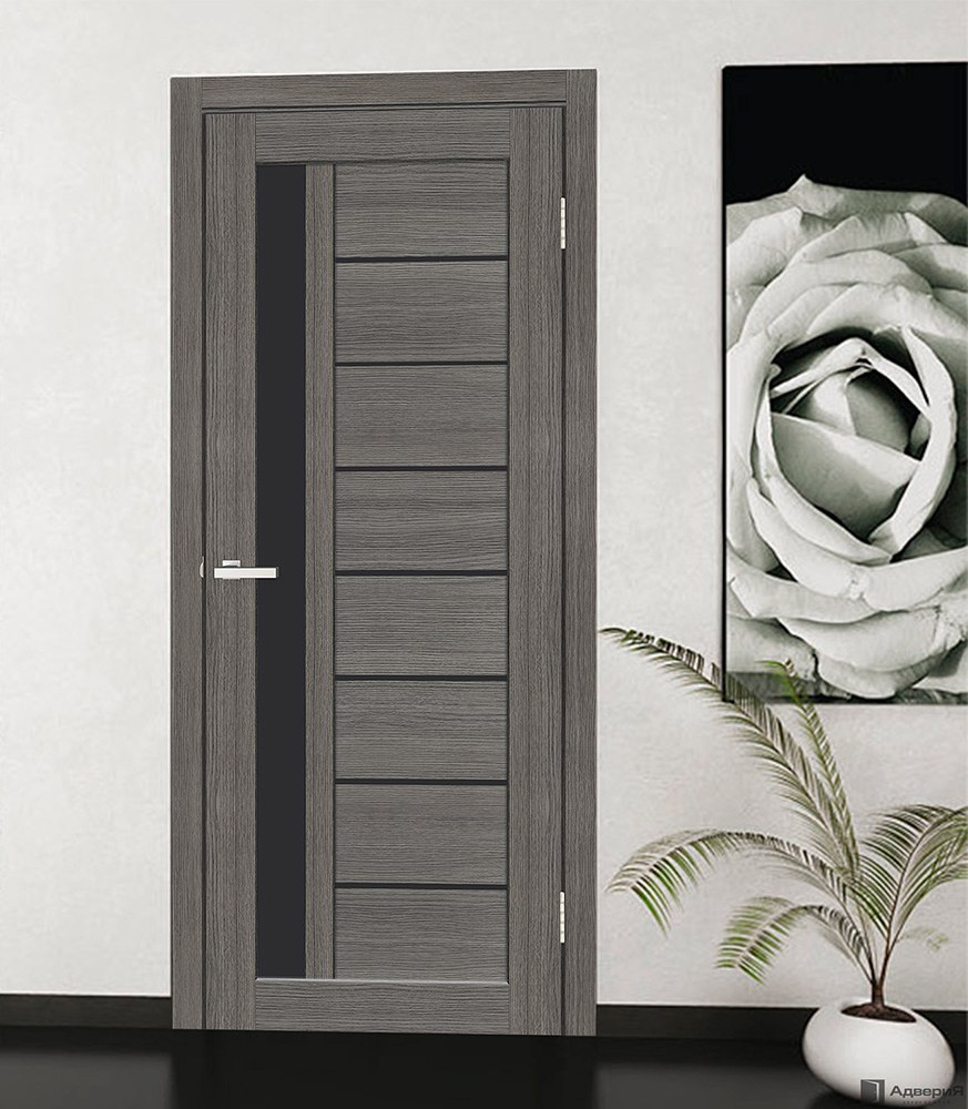 Двери цвета графит в интерьере