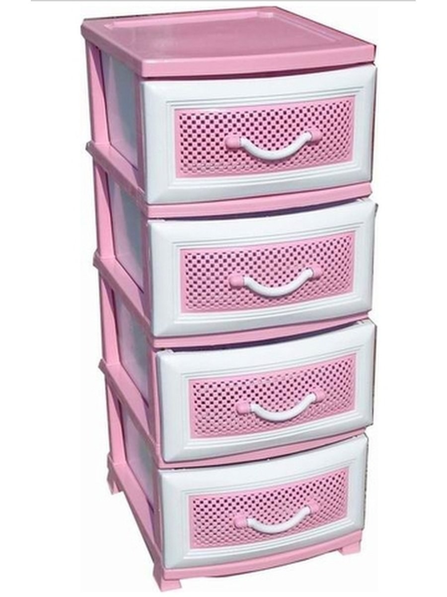 Комод "Дельфин" 3 ящика белый