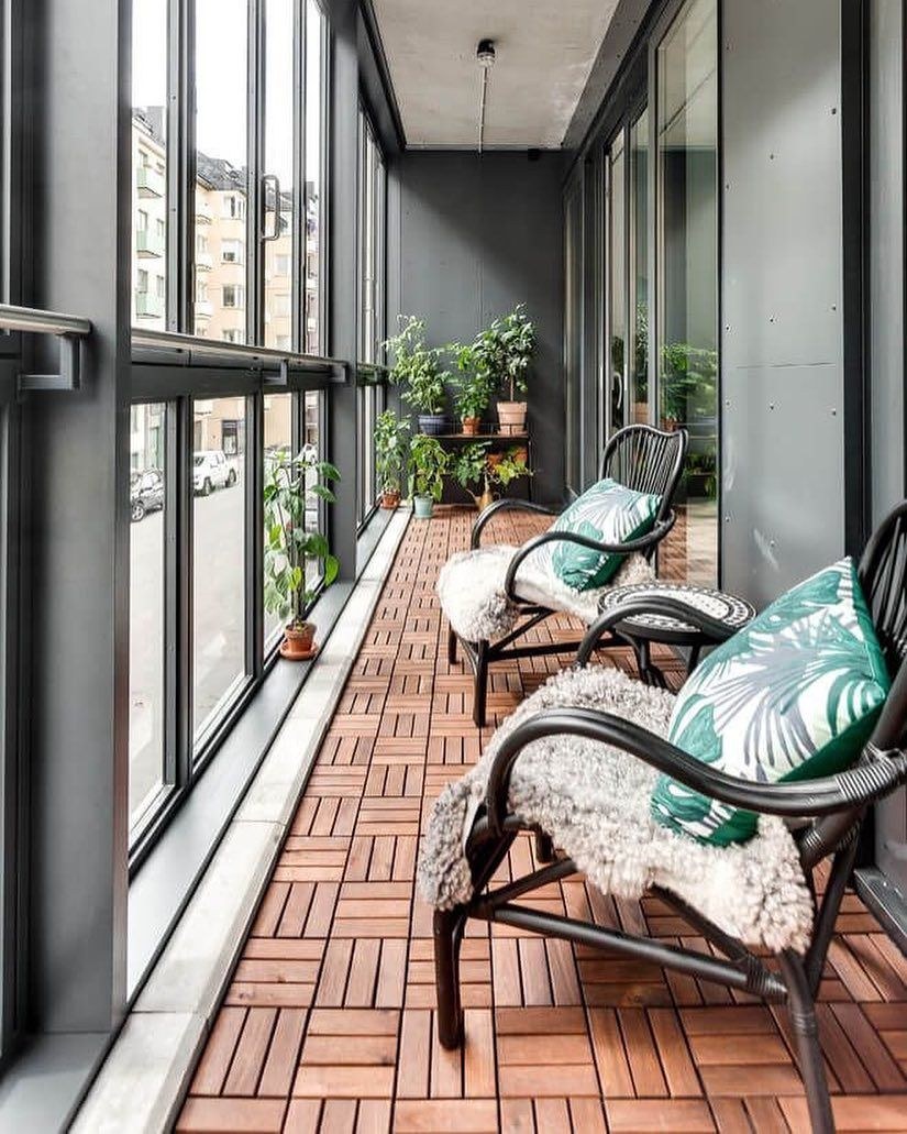 Стеклянная лоджия