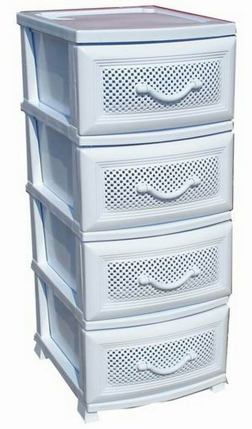 Комод Дельфин Росспласт белый