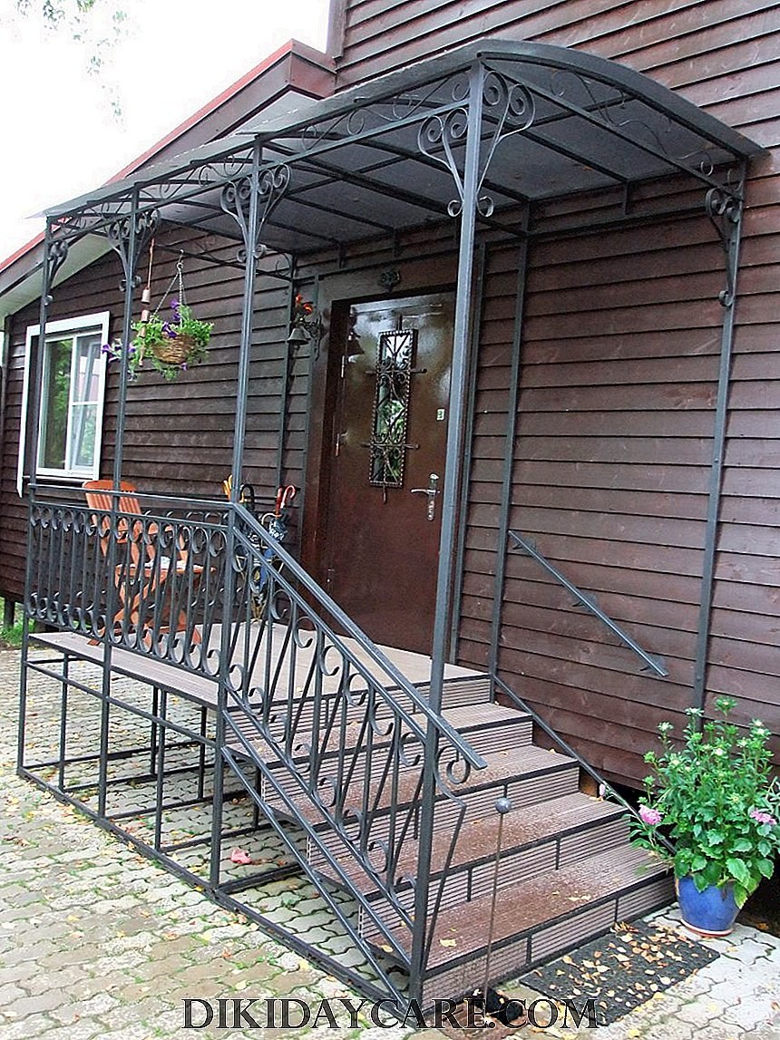 Крыльцо с навесом
