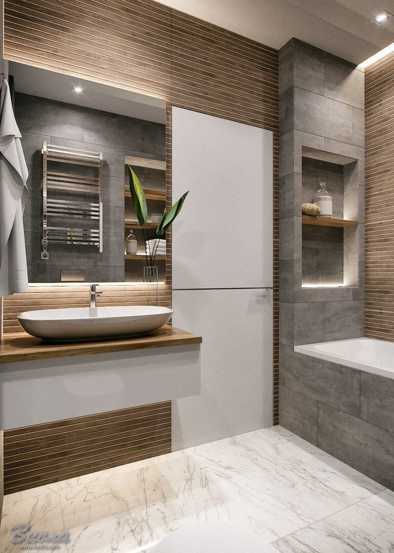 Современный интерьер ванной