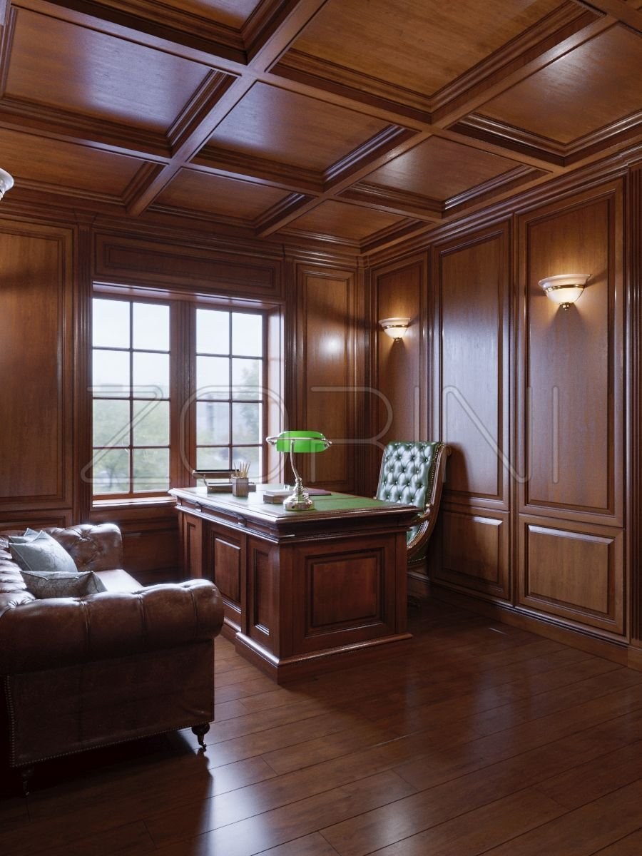 Отделка кабинета