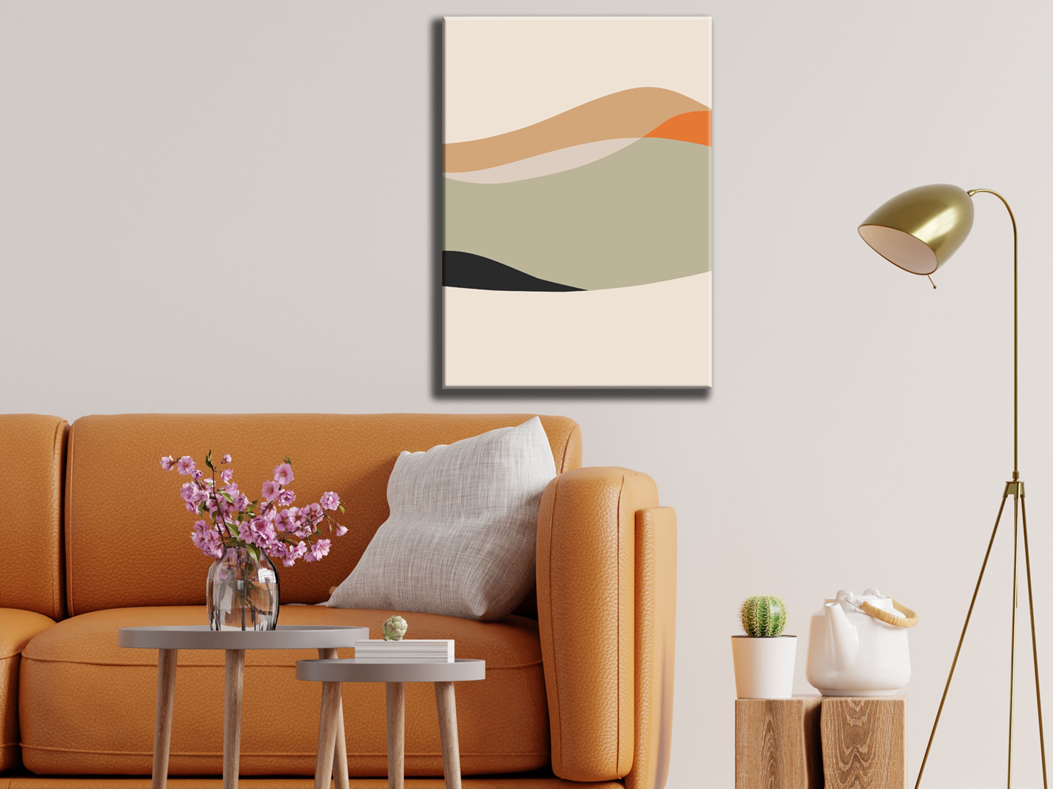 Угловая картина на стену в интерьере (65 фото) - красивые картинки и HD ...