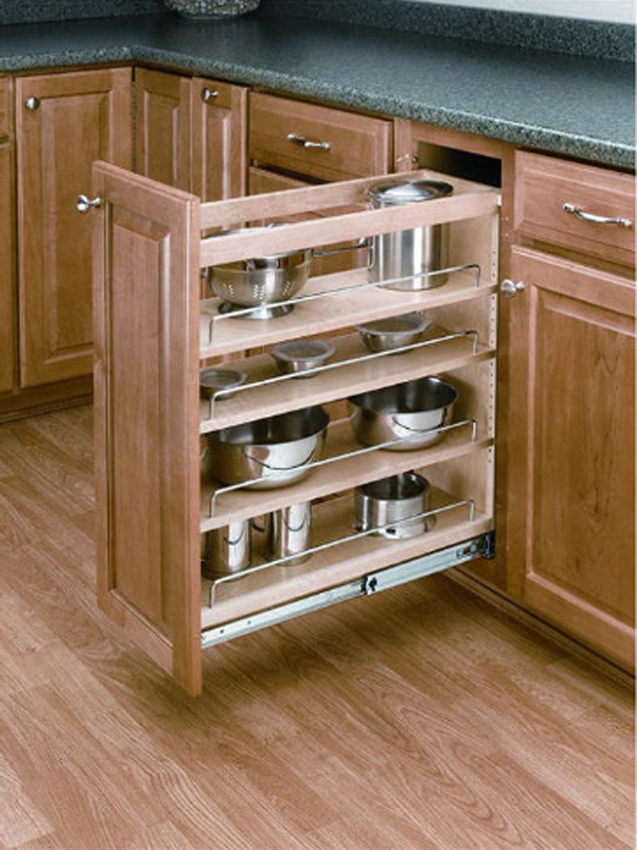 Узкий ящик для кухни