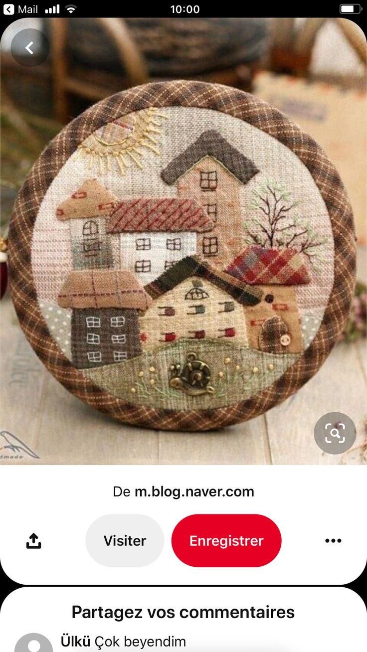 Панно японский пэчворк