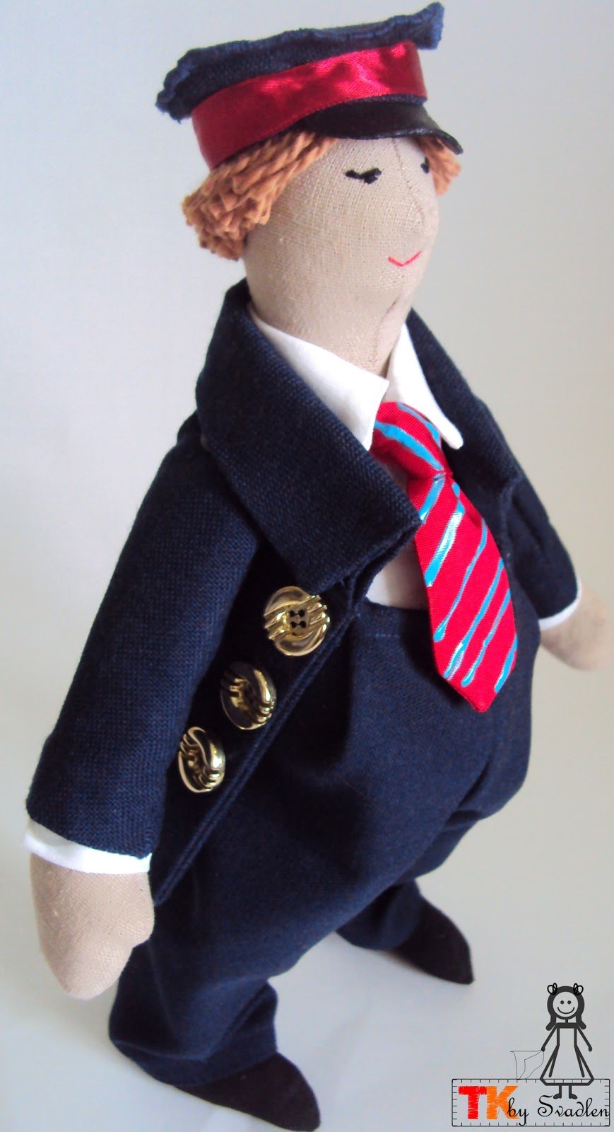 Кукла Железнодорожник