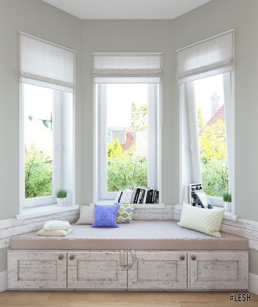 Окно в интерьере