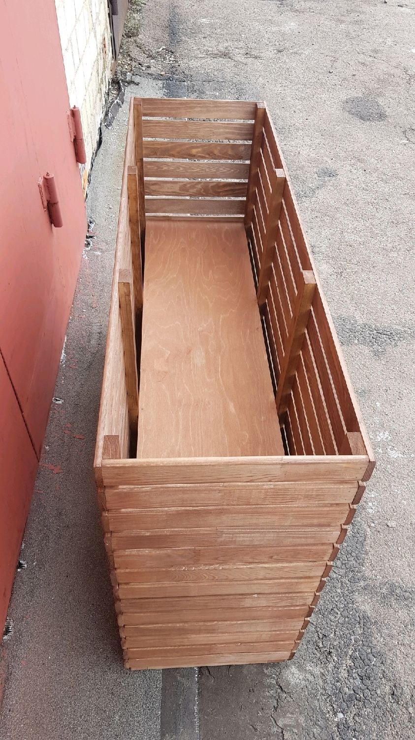 Ящики для цветов деревянные уличные