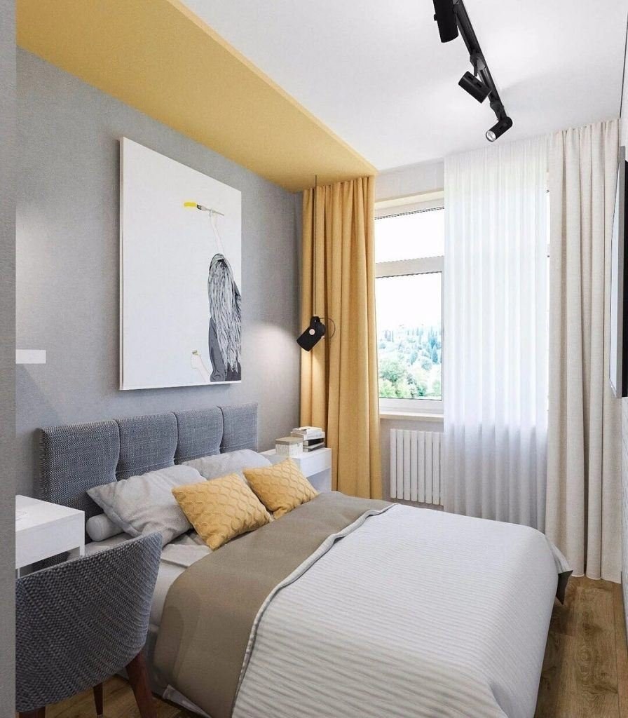 Интерьер спальни 10 м2