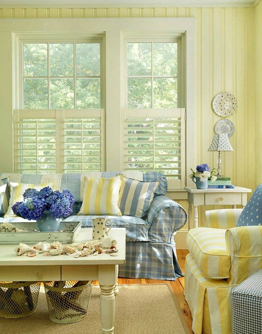 Гостиная в стиле Прованс