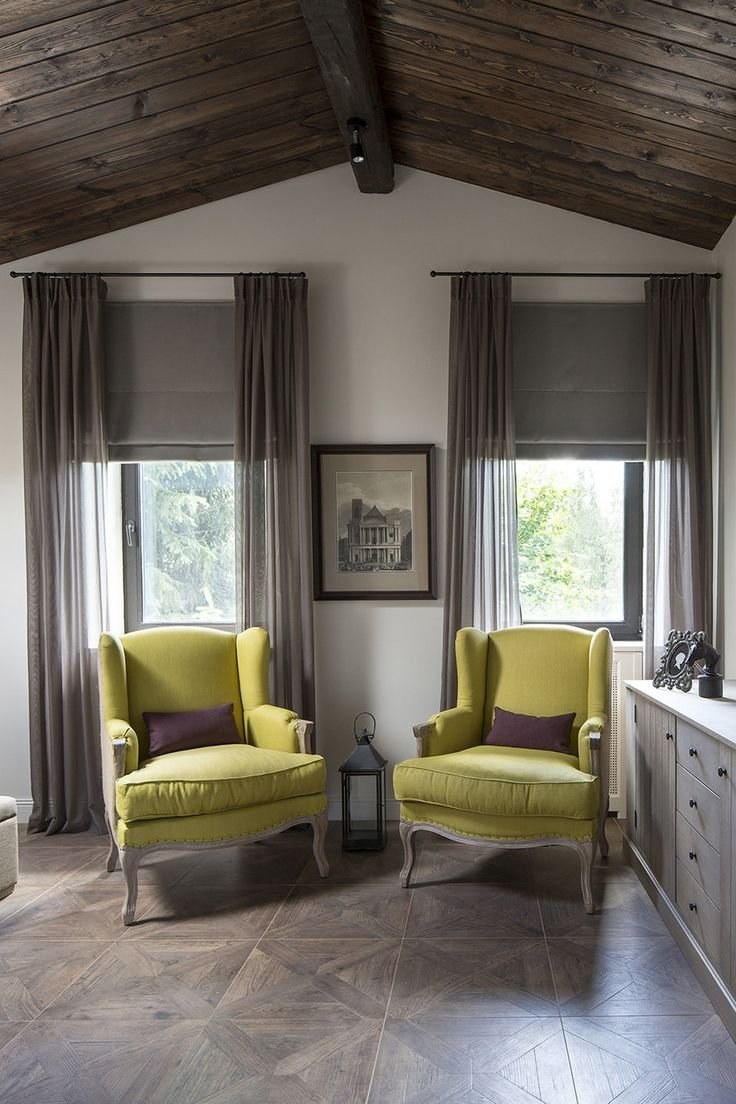 Римская штора в интерьере