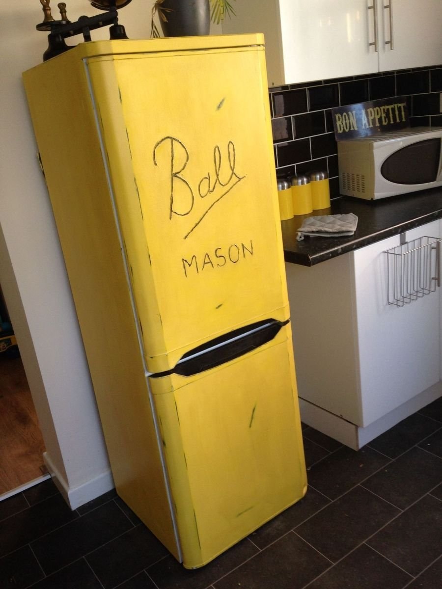 Покрасить холодильник