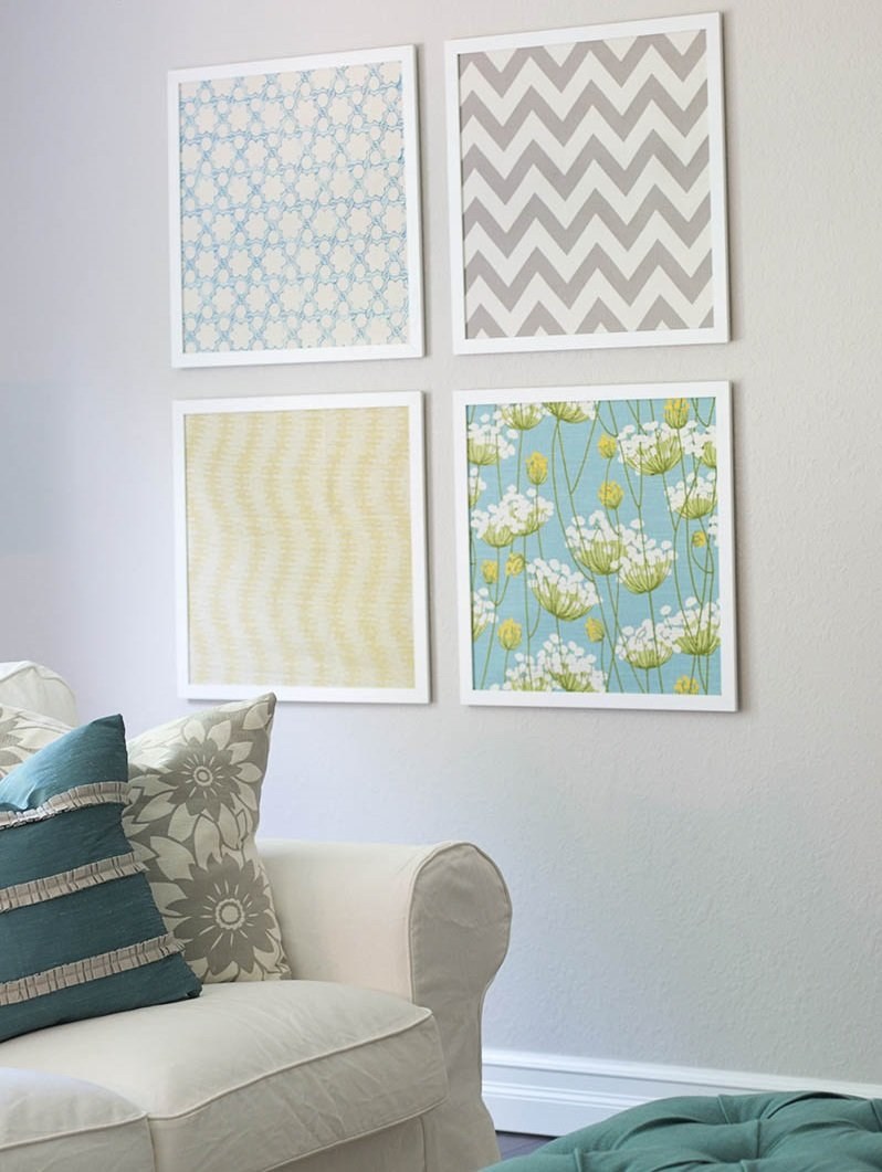 Панно из ткани на стену