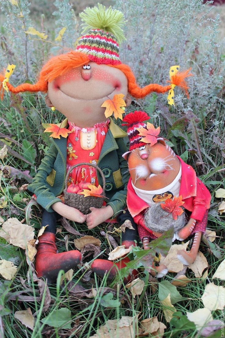 Кукла осень Татьяны Козыревой