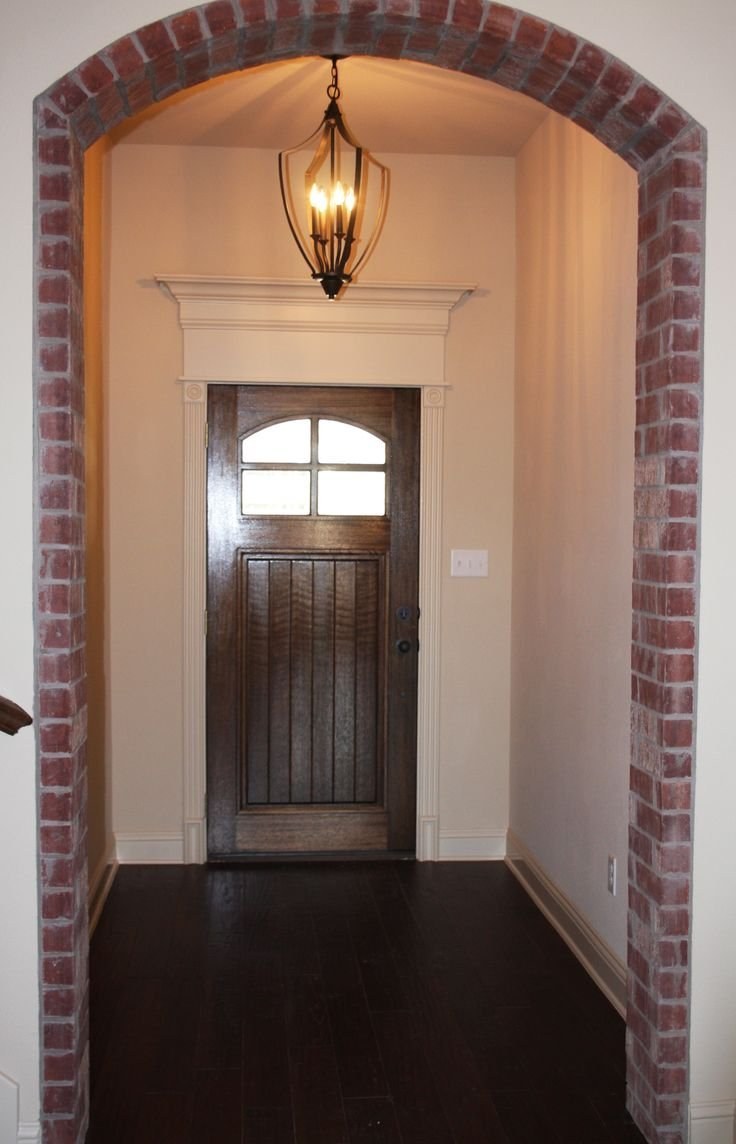 Арка из декоративного кирпича