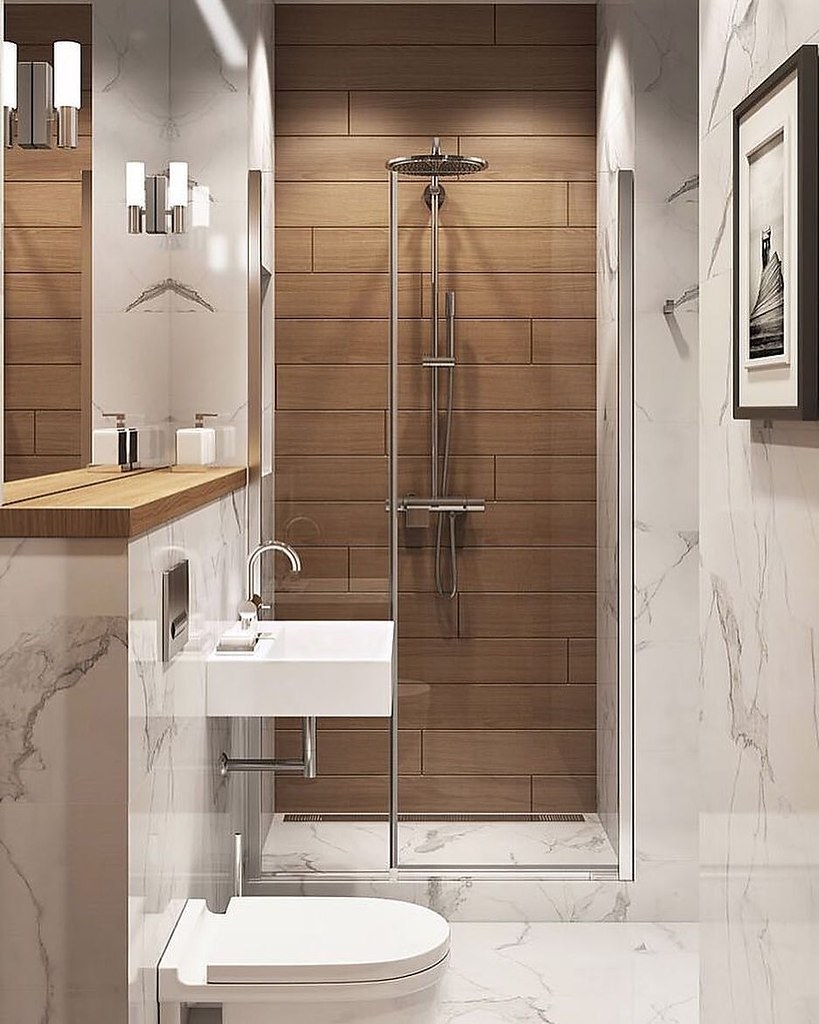 Туалет с душевой