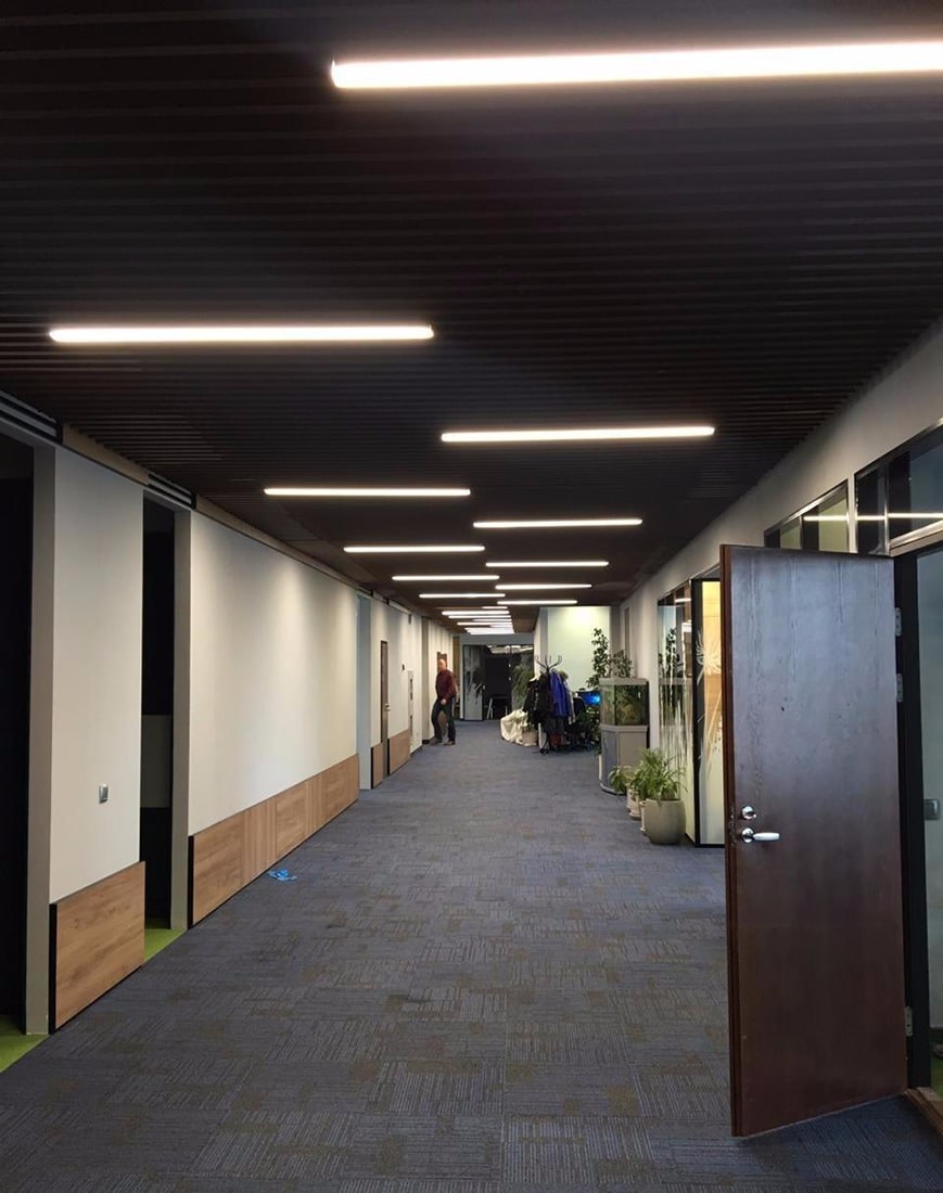 Светодиодное освещение в офисе