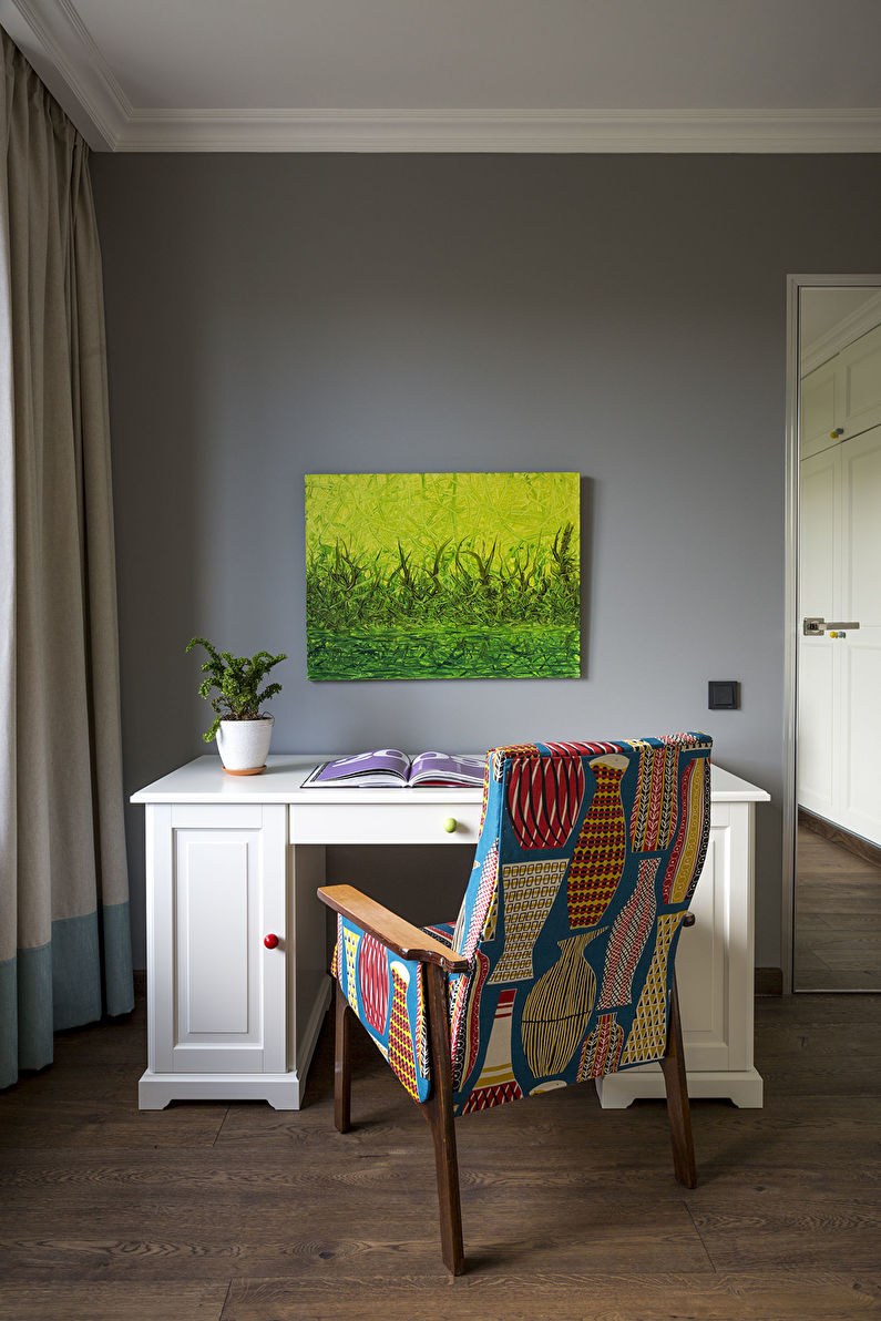 Стильный интерьер с Советской мебелью