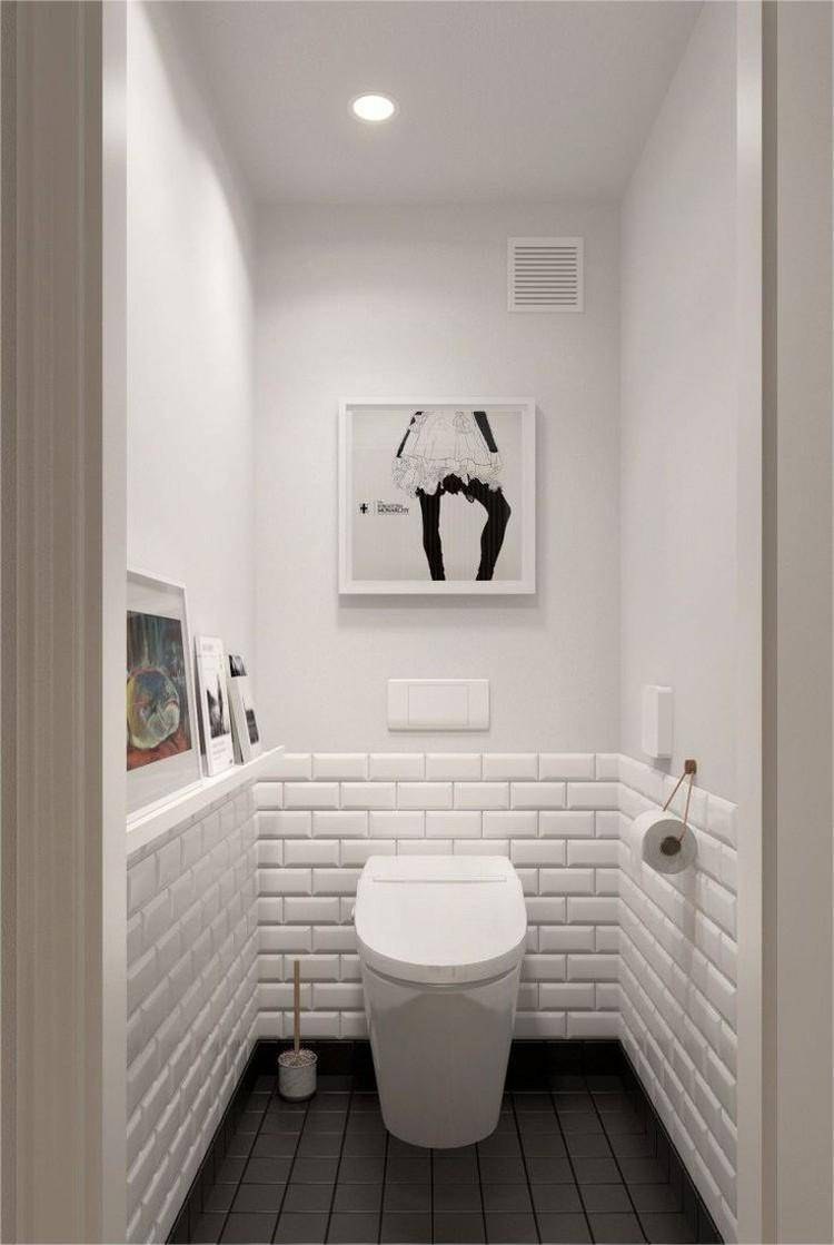 Дизайнерская отделка туалета