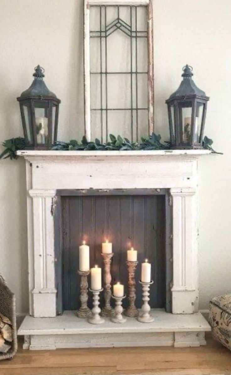 Винтажный камин