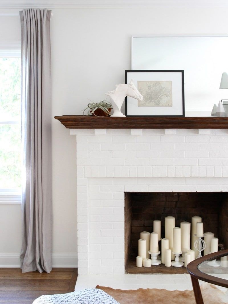 Декоративный камин в интерьере