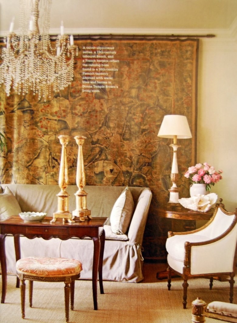 Гобелен в современном интерьере