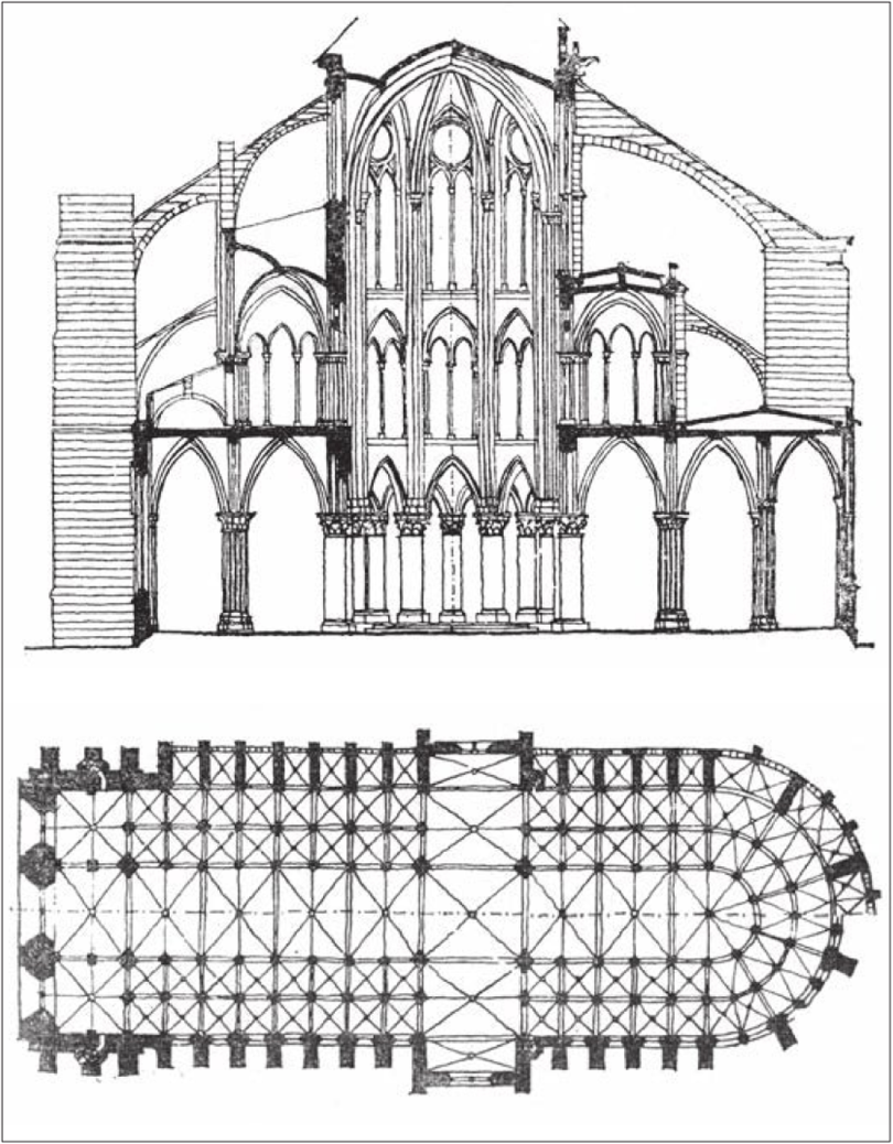 Собор Нотр дам де пари план