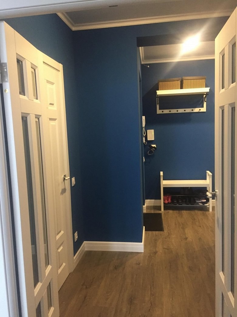 Дверь на кухню из коридора