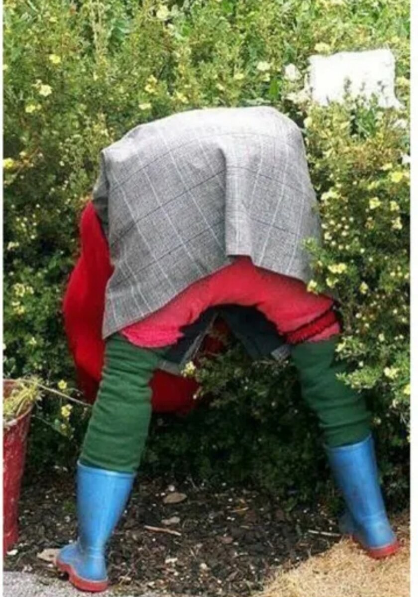 Пугало на дачу