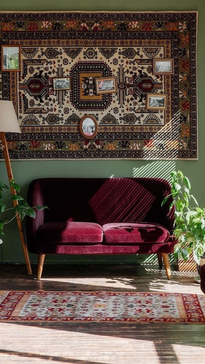 Пестрый ковер