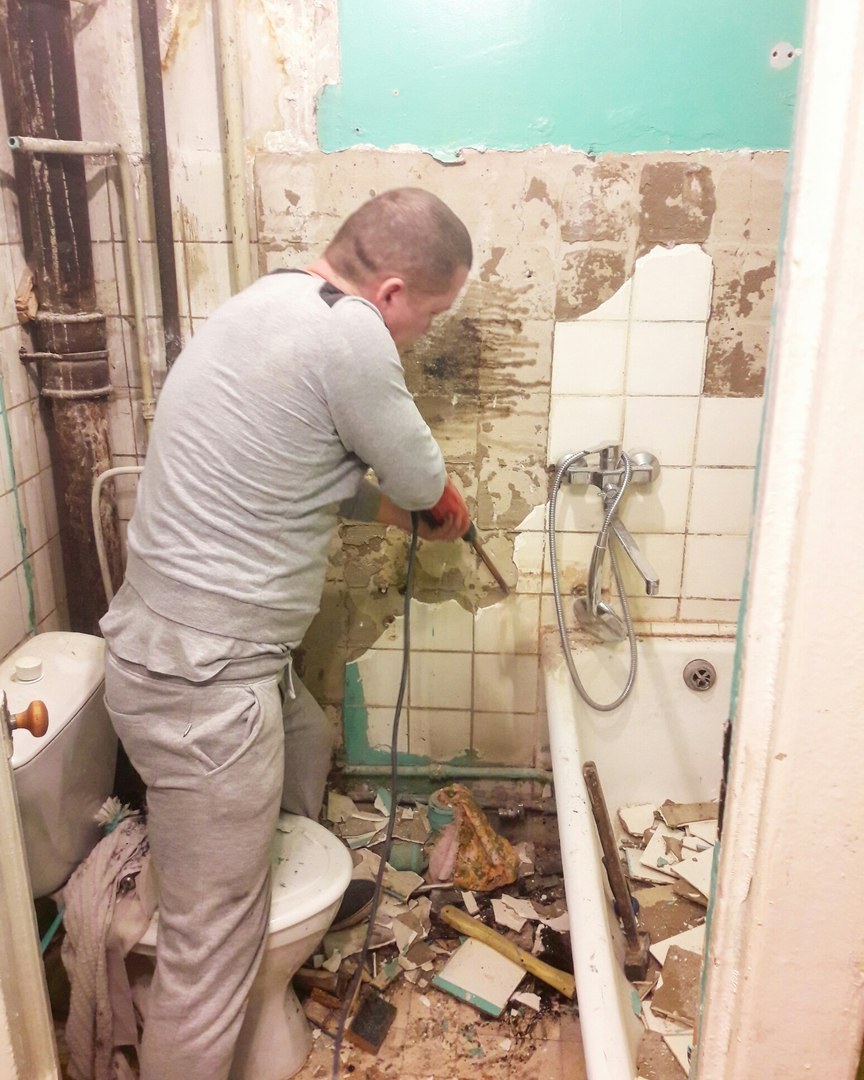 Капремонт в ванной