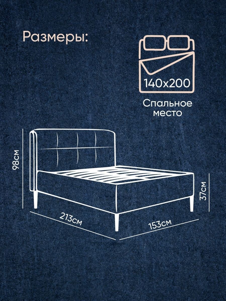 Кровать 140 г.Рязань. Паспорт