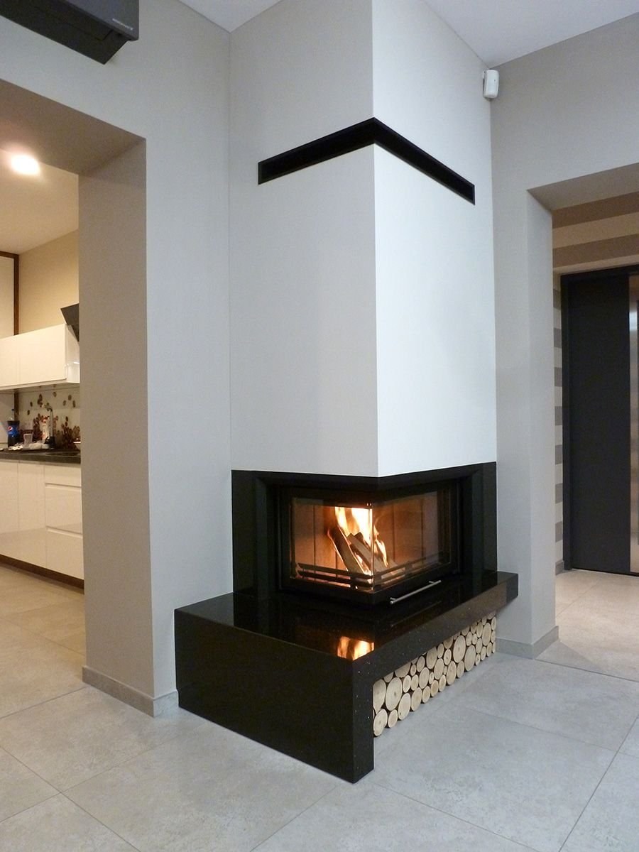 Камин в современном интерьере