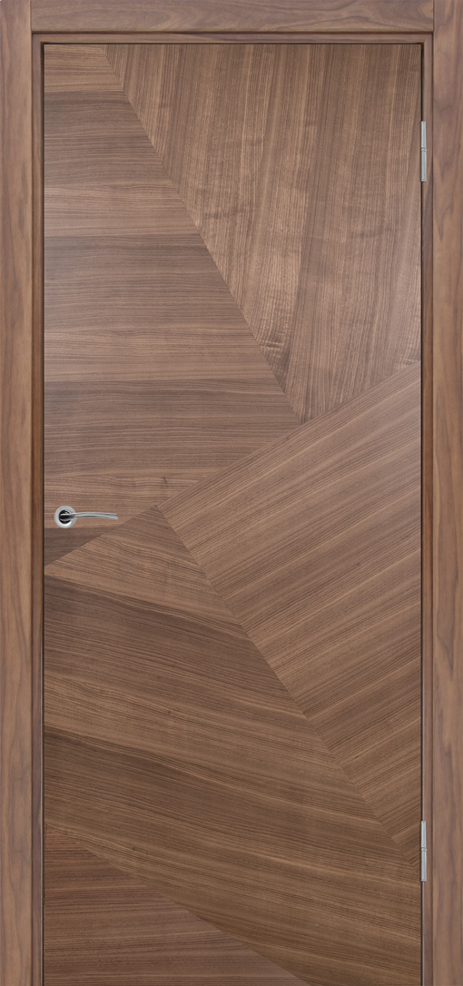 Двери гладкие шпон