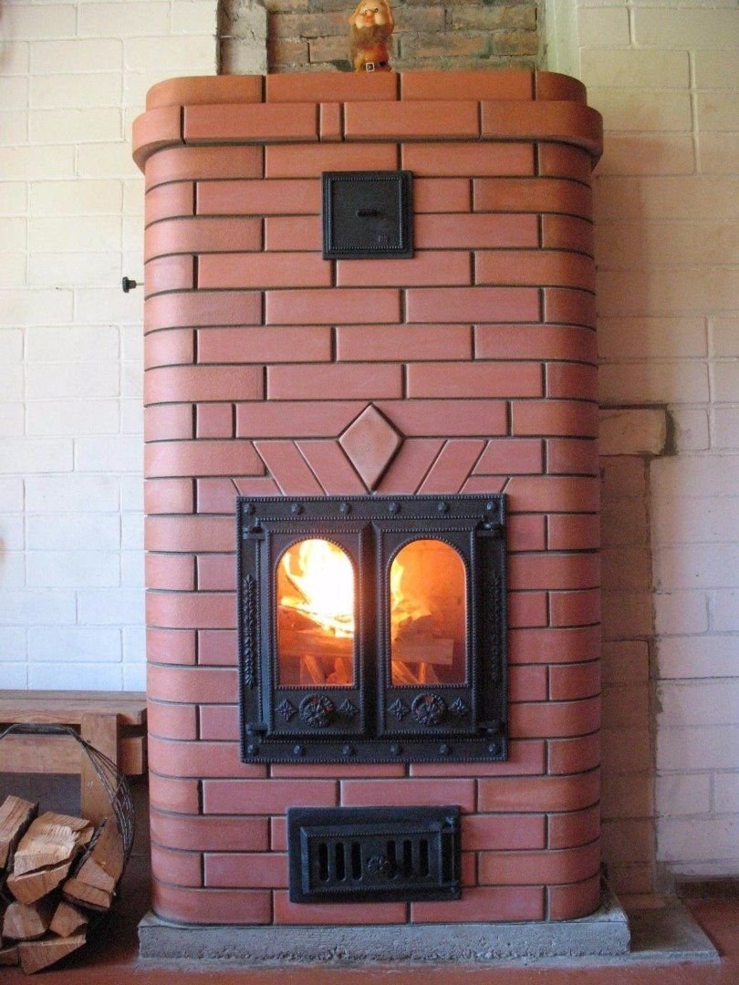 Колпаковая каминопечь Кузнецова