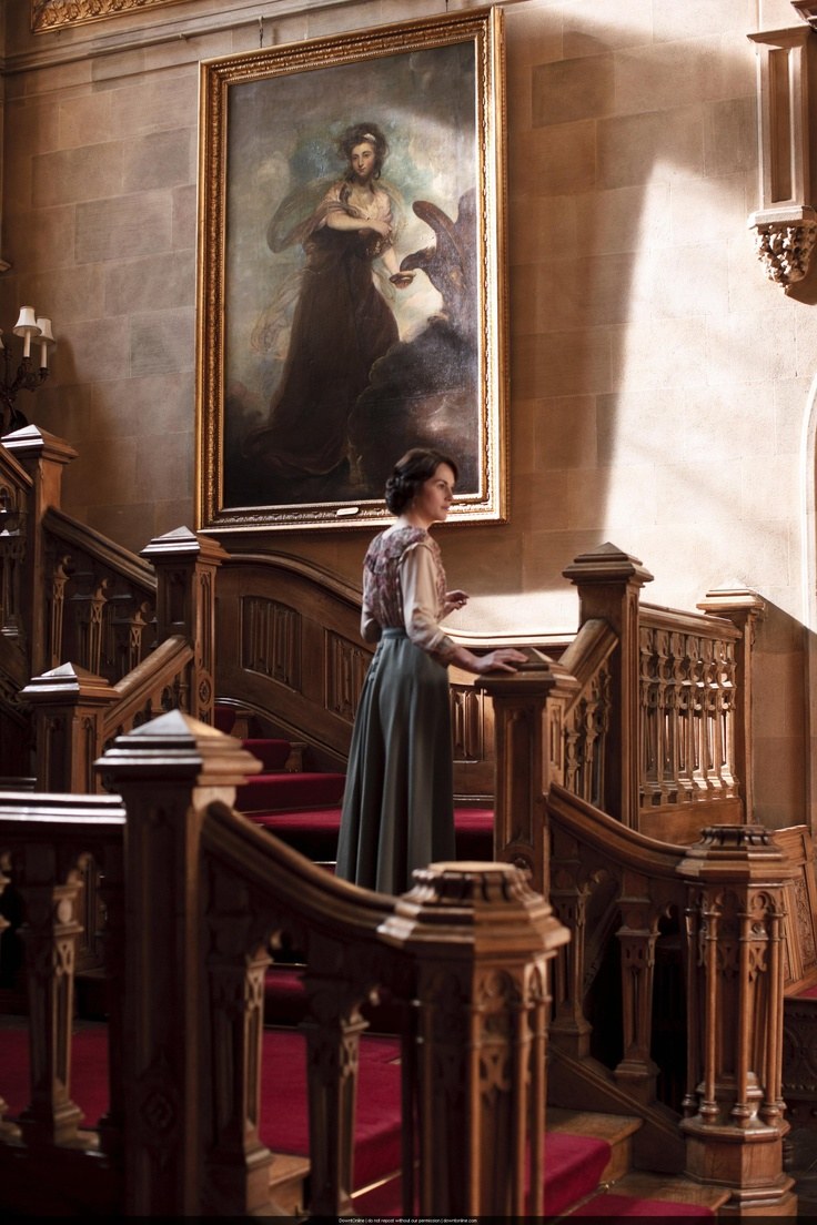 Аббатство Даунтон лестница