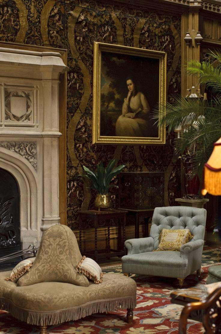 Аббатство Даунтон интерьеры