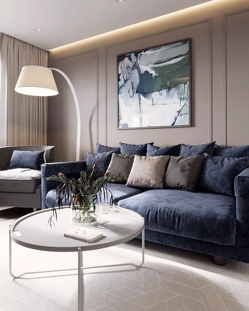 Диван в современном интерьере