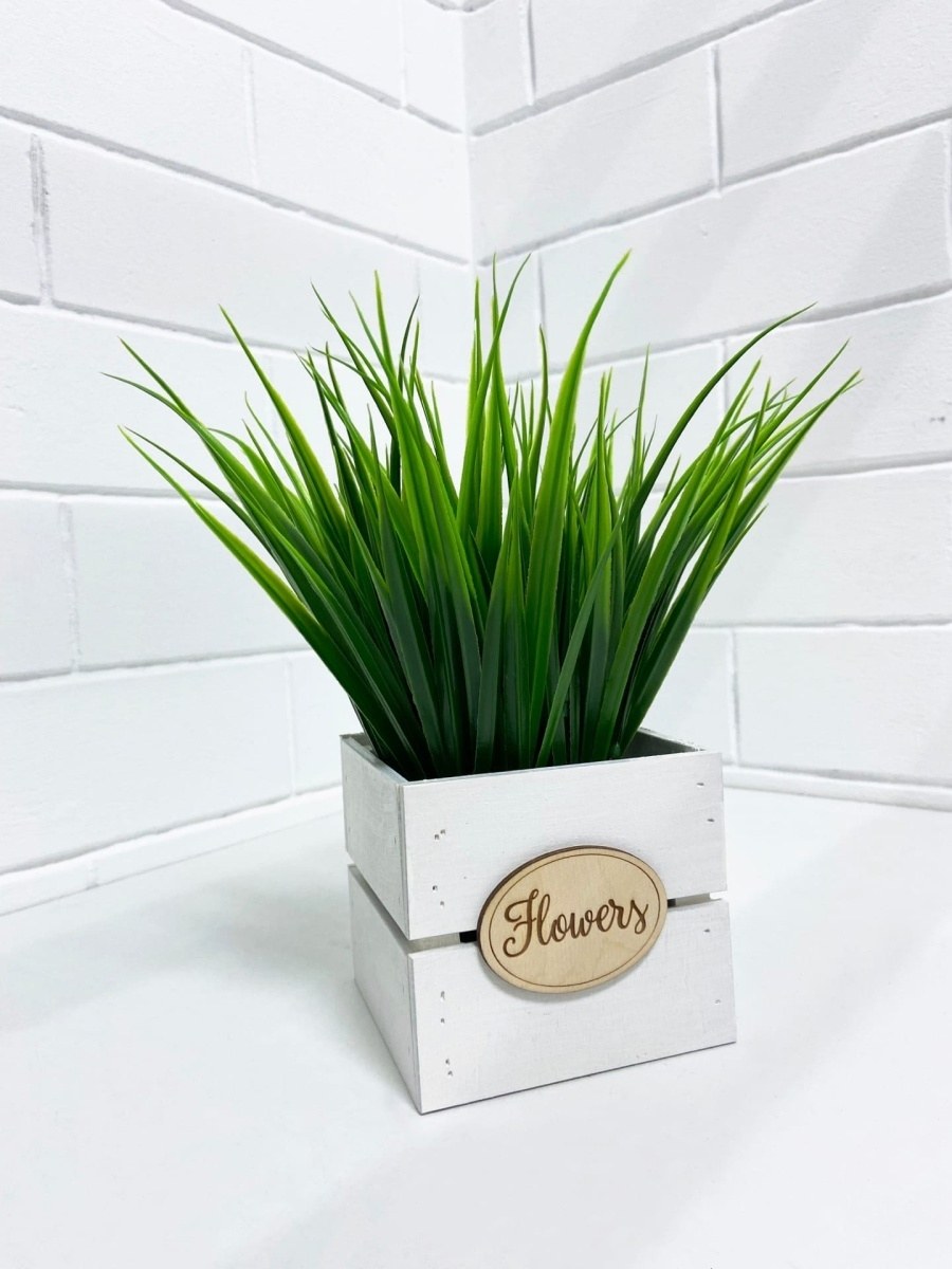 Искусственная Осока в кашпо