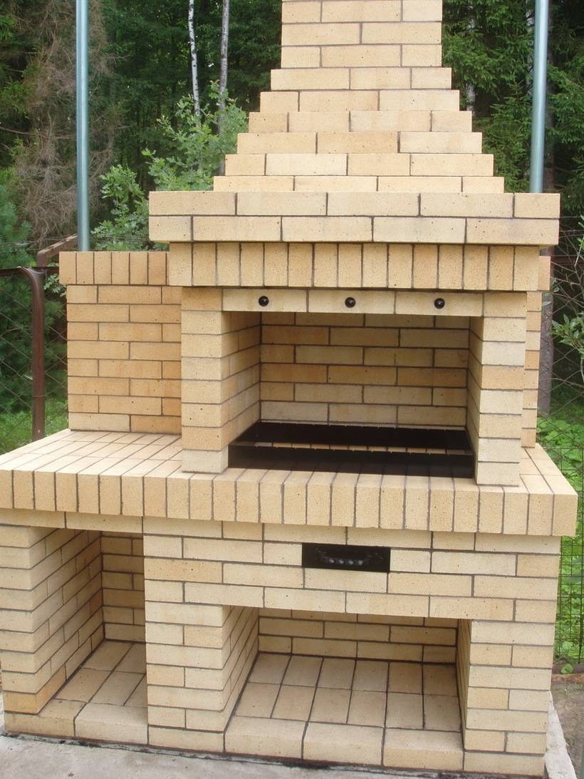 Печь-барбекю"Дачная Кантри"